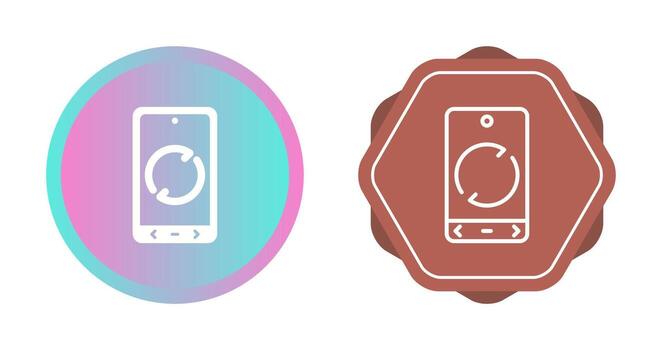 actualizar icono de vector