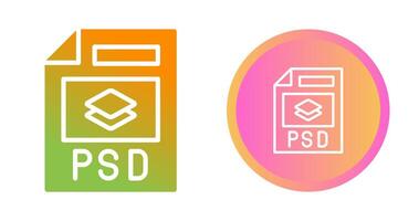 psd archivo vector icono