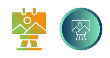 Canvas Vector Icon