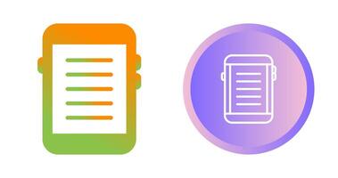 E-reader Vector Icon