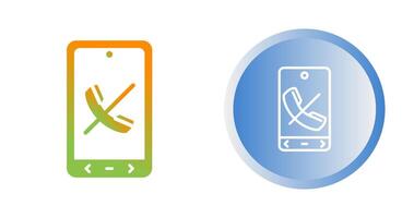 Call End Vector Icon