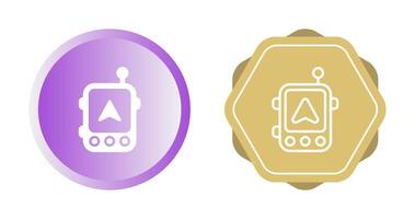 GPS Navigation Device Vector Icon