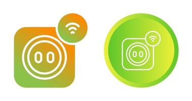 Smart Plug Vector Icon
