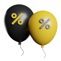 palloncini sconto celebrazione png