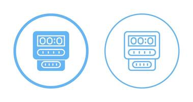 Electric Meter Vector Icon