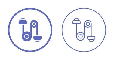 Wire Rope Pulley Vector Icon