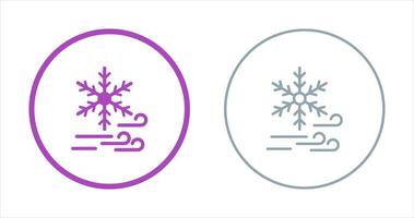 icono de vector de copo de nieve