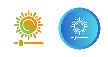Brightness And Contrast Vector Icon