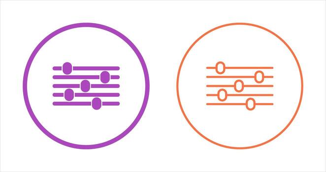 Equalization Vector Icon