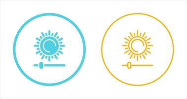 Brightness And Contrast Vector Icon