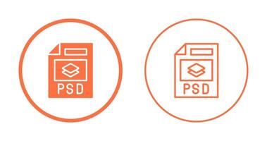 psd archivo vector icono