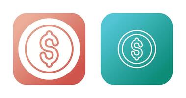 Usd Circle Vector Icon