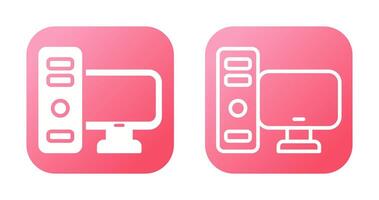 Computer Vector Icon