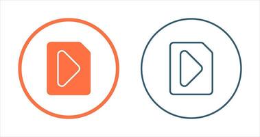 Video File Vector Icon