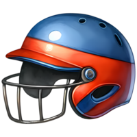 ai generiert Baseball Helm und Brille png