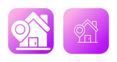 Home Location Vector Icon