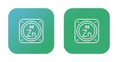 zinc vector icono