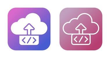 Cloud Deployment Vector Icon