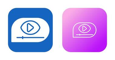 icono de vector de vídeo