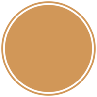 beige ronde achtergrond voor tekst. creëren berichten, verhalen, krantenkoppen, hoogtepunten. transparant PNG clip art