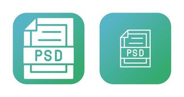 psd archivo vector icono