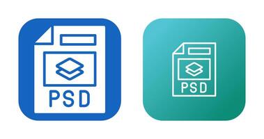 psd archivo vector icono