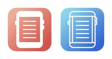 E-reader Vector Icon