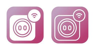 Smart Plug Vector Icon