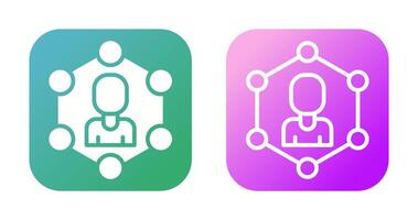 Network Segmentation Vector Icon