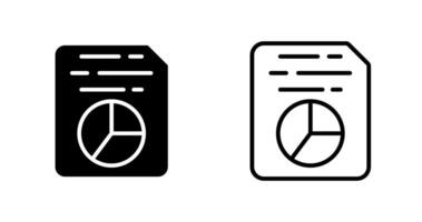 Document Insert Diagram Vector Icon