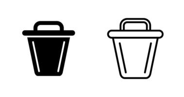 Trash Vector Icon