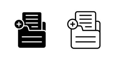 Document Add Vector Icon