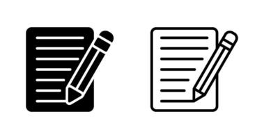 Writing Vector Icon