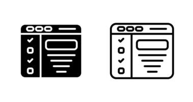 Design Brief Vector Icon