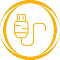 Usb Cable Vector Icon