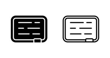 Whiteboard Vector Icon