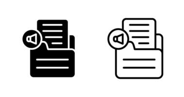 Document Insert Audio Vector Icon
