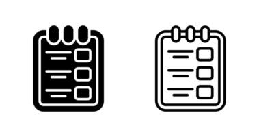 Task list with clipboard Vector Icon
