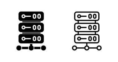 icono de vector de base de datos