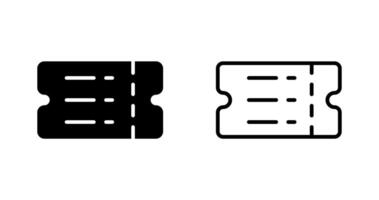 Ticket Vector Icon