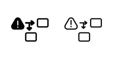 procedimiento vector icono