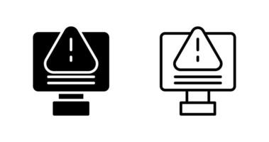 IT System Failure Vector Icon