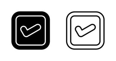 Checkbox Vector Icon