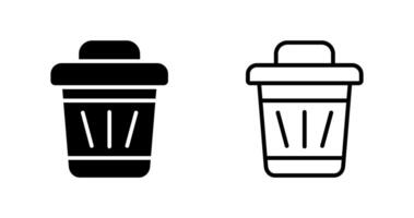 Trash Vector Icon