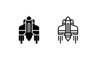 Spaceship Vector Icon