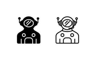 Astronaut Vector Icon