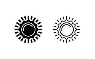 Sun Vector Icon