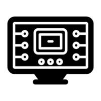 Desktop Vector Icon