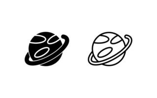 Planet Vector Icon