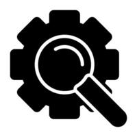 Magnifying Vector Icon